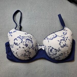 Victoria's Secret Bra 34DD Body By Victoria T Shirt‎ Demi Lace Underwire